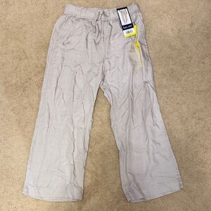 Splendid Neutral Beige Elastic Waist Casual Pants